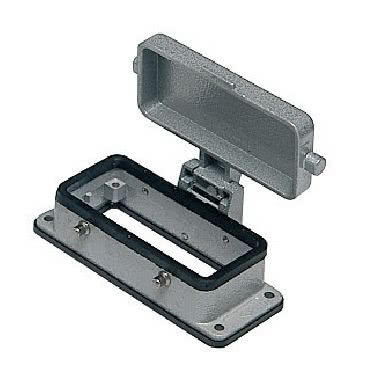 Custodia da incasso, serie C-TYPE, con 4 piolini, grandezza '77.27', con sportello metallico product photo Photo 01 3XL