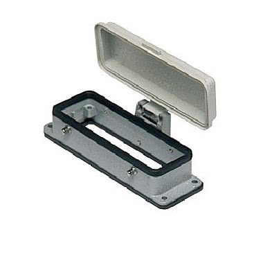 Custodia da incasso, serie C-TYPE, con 4 piolini, grandezza '104.27', con sportello di plastica product photo Photo 01 3XL