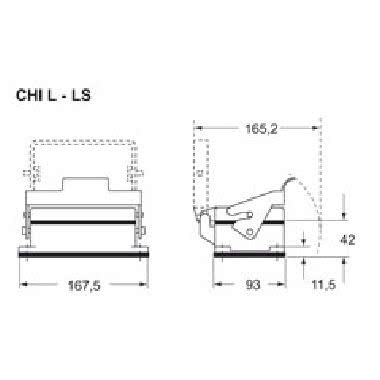 Custodia da incasso, serie C-TYPE, con 1 leva, grandezza '104.62' product photo Photo 02 3XL