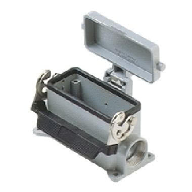 custodia da parete, serie C-TYPE, con 1 leva, ingresso cavo Pg21, grandezza '77.27', con sportello metallico product photo Photo 01 3XL