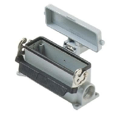 custodia da parete, serie C-TYPE, con 1 leva, ingresso cavo Pg21 x 2, grandezza '104.27', con sportello metallico product photo Photo 01 3XL