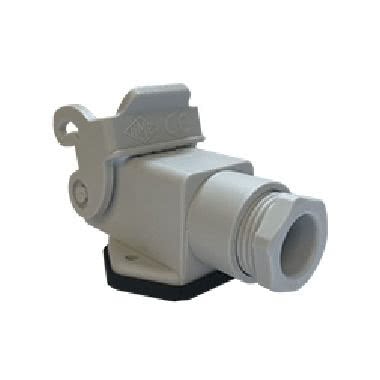 Custodia da incasso ad angolo, serie CK, con 1 leva, ingresso cavo Pg11, grandezza '21.21', con semipressacavo isolante integrato product photo Photo 01 3XL