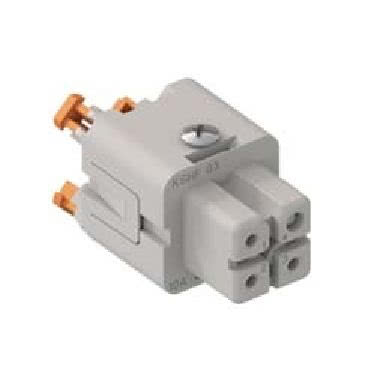 frutto presa, serie CKSH, connessione rapida con morsetto a molla SQUICH®, 3 poli + PE, 10 A 400 V 4 kV 3, grandezza '21.21' product photo Photo 01 3XL