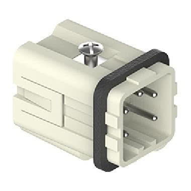 frutto spina, serie CKS, connessione con morsetto a molla, 4 poli + PE, 10 A 400 V 4 kV 3, grandezza '21.21' product photo Photo 01 3XL