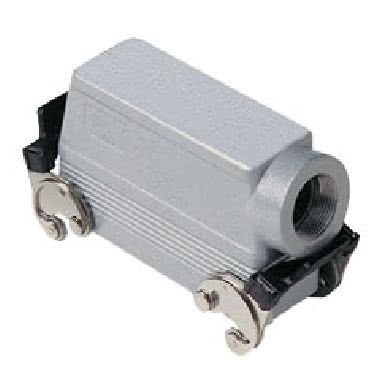 Custodia mobile, serie 830V, con 2 leve, ingresso cavo orizzontale Pg21, grandezza '104.27', alta, senza guarnizione product photo Photo 01 3XL