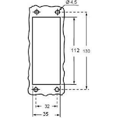 Custodia da incasso, serie 830V, con 2 leve, grandezza '104.27' product photo Photo 03 3XL