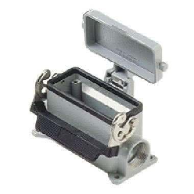 Custodia da parete, serie 830V, con 1 leva, ingresso cavo Pg21, grandezza '77.27', con sportello metallico product photo Photo 01 3XL