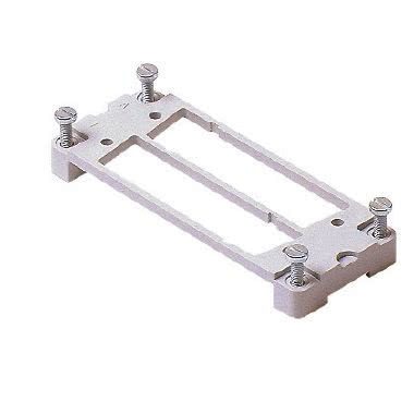 Piastrina adattatrice, grandezza '44.27', per due frutti SUB-D 9 poli product photo Photo 01 3XL