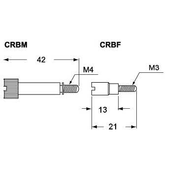 vite, maschio, per frutti CD, CNE, CCE, CSH product photo Photo 02 3XL