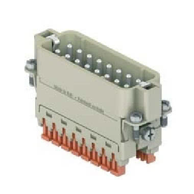 frutto spina, serie CSAH, connessione rapida con morsetto a molla SQUICH®, 16 poli + PE (17-32), 16 A 250 V 4 kV 3, grandezza '66.40' product photo Photo 01 3XL