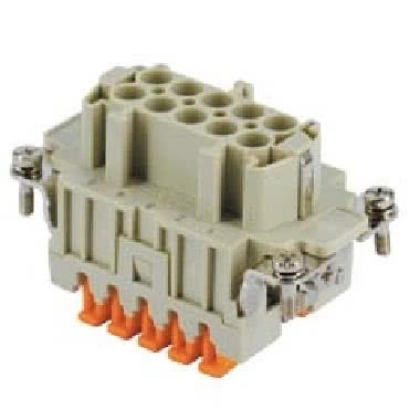 frutto presa, serie CSH, connessione rapida con morsetto a molla SQUICH®, 10 poli + PE, 16 A 500 V 6 kV 3, grandezza '57.27' product photo Photo 01 3XL