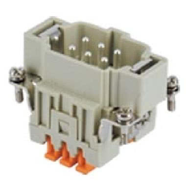 frutto spina, serie CSH, connessione rapida con morsetto a molla SQUICH®, 6 poli + PE, 16 A 500 V 6 kV 3, grandezza '44.27' product photo Photo 01 3XL