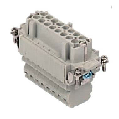 frutto presa, serie CSS, connessione con doppio morsetto a molla, 16 poli + PE, 16 A 500 V 6 kV 3, grandezza '77.27' product photo Photo 01 3XL
