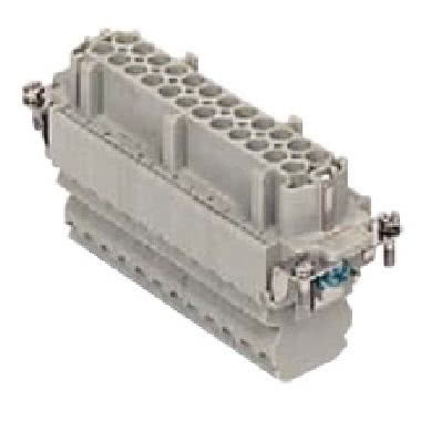 frutto presa, serie CSS, connessione con doppio morsetto a molla, 24 poli + PE, 16 A 500 V 6 kV 3, grandezza  '104.27' product photo Photo 01 3XL