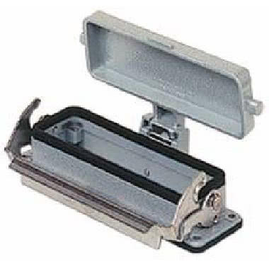 Custodia da incasso, serie V-TYPE, con 1 leva, grandezza '44.27', con sportello metallico product photo Photo 01 3XL