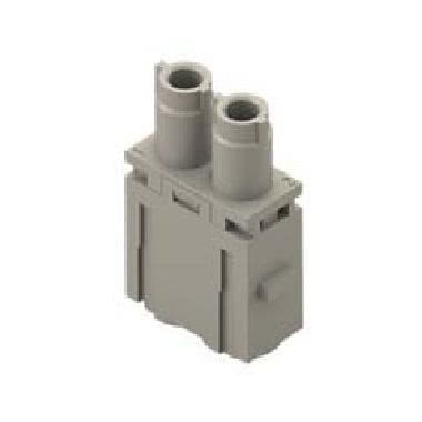 frutto presa modulare, serie Mixo, connessione a crimpare, 2 poli, 1 modulo, 70 A 1000 V 8 kV 3 product photo Photo 01 3XL