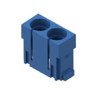 frutto modulare, serie Mixo, per contatti pneumatici, 1 modulo, con 2 alloggiamenti per tubo diametro 6,0 mm product photo Photo 01 3XL