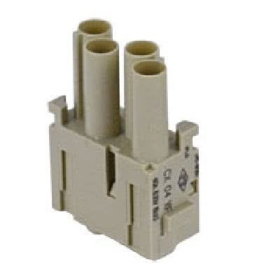 frutto presa modulare, serie Mixo, connessione a crimpare, 4 poli, 1 modulo, 40 A 830 V 8 kV 3 product photo Photo 01 3XL