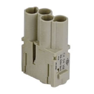 frutto spina modulare, serie Mixo, connessione a crimpare, 4 poli, 1 modulo, 40 A 830 V 8 kV 3 product photo Photo 01 3XL