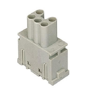 frutto presa modulare, serie Mixo, connessione con morsetto a molla, 5 poli, 1 modulo, 16 A 400 V 6 kV 3 product photo Photo 01 3XL