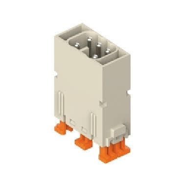 frutto spina modulare, serie Mixo, connessione rapida con morsetto a molla SQUICH®, 5 poli, 1 modulo, 16 A 400 V 6 kV 3 product photo Photo 01 3XL