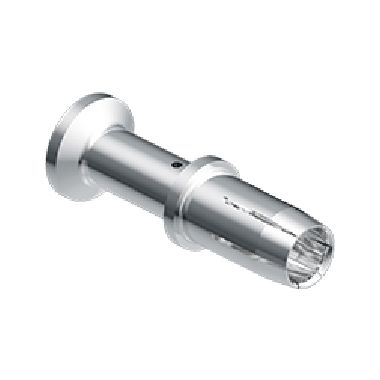 contatto a crimpare femmina, serie CX7, 70 A, tornito argentato, sezione conduttore 10 mm², AWG 8 - 7 (Conf. da 16 Pz.) product photo Photo 01 3XL