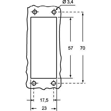 Custodia da incasso, serie IL-BRID, con 1 leva, grandezza '49.16' product photo Photo 02 3XL