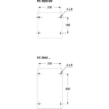 cassetta, serie FC, per coperchi e telai serie FC 2525 product photo Photo 03 3XL