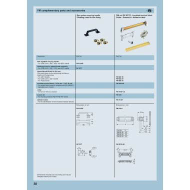 morsetto isolato, serie FM, 3 poli 25 mm&sup2; + 10 poli 10 mm&sup2; product photo Photo 02 3XL