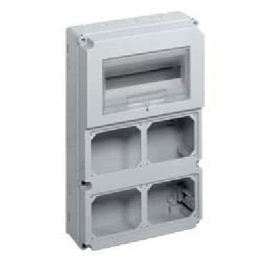 quadretto per formazioni combinate, serie FM, per prese serie SQ, 4 vani product photo Photo 01 3XL