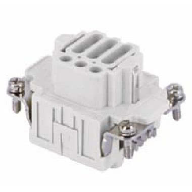 frutto presa, serie JDS, connessione con morsetto a molla, 9 poli + PE, 10 A 400 V 6 kV 3, grandezza '44.27' product photo Photo 01 3XL