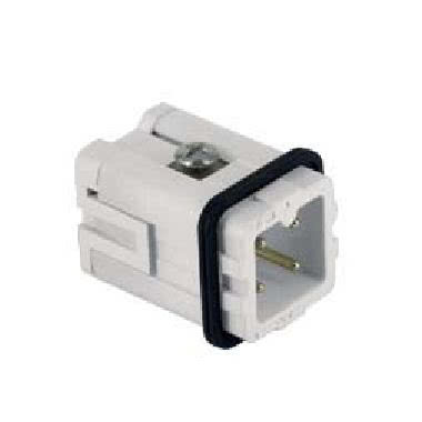 frutto spina, serie JKS, connessione con morsetto a molla, 3 poli + PE, 10 A 400 V 4 kV 3, grandezza '21.21' product photo Photo 01 3XL