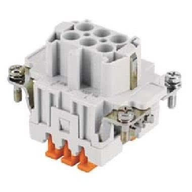 frutto presa, serie JSH, connessione rapida con morsetto a molla SQUICH®, 6 poli + PE, 16 A 500 V 6 kV 3, grandezza '44.27' product photo Photo 01 3XL
