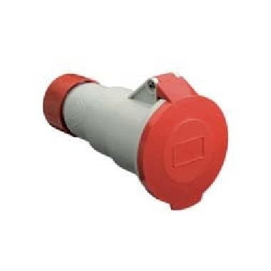 presa mobile, serie PLUSO, 3 poli + N + PE, 6 h (rosso), 16 A, 380 ÷ 415 V product photo Photo 01 3XL