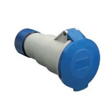 presa mobile, serie PLUSO, 2 poli + PE, 6 h (blu), 32 A, 200 ÷ 250 V product photo Photo 01 3XL