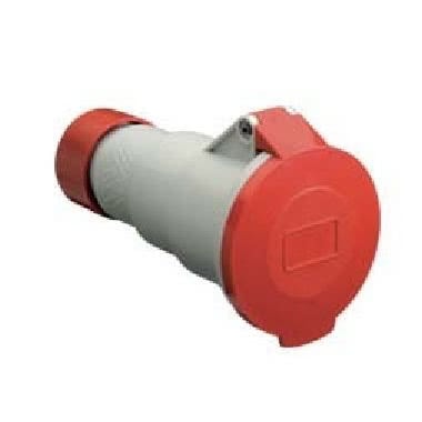 presa mobile, serie PLUSO, 3 poli + N + PE, 6 h (rosso), 32 A, 380 ÷ 415 V product photo Photo 01 3XL
