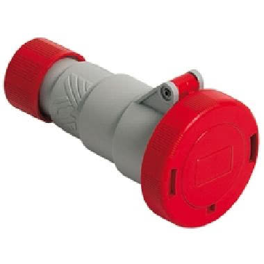 presa mobile, serie PLUSO, connessione rapida SQUICH&reg;, 3 poli + PE, 6 h (rosso), 16 A, 380 &divide; 415 V product photo Photo 01 3XL
