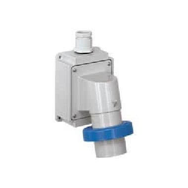 spina da parete, serie PLUSO, 2 poli + PE, 6 h (blu), 32 A, 200 &divide; 250 V product photo Photo 01 3XL