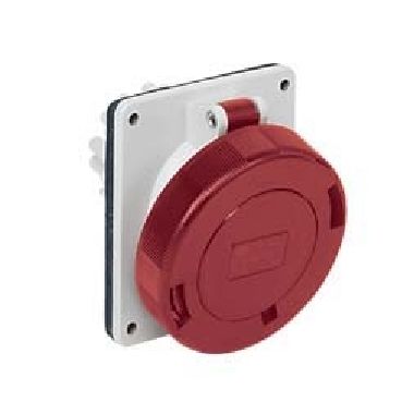 presa da incasso, serie PLUSO, 3 poli + PE, 6 h (rosso), 32 A, 380 ÷ 415 V, inclinata product photo Photo 01 3XL