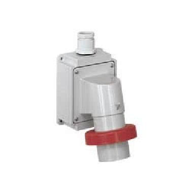 spina da parete, serie PLUSO, 3 poli + PE, 6 h (rosso), 32 A, 380 ÷ 415 V product photo Photo 01 3XL