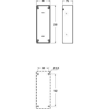 cassetta, serie SQC, per prese serie SQE/SQV/SQT product photo Photo 02 3XL
