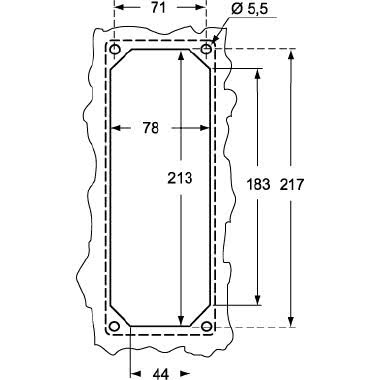 presa con interruttore di blocco, serie SQE, 3 poli + PE, 6 h (rosso), 16 A, 380 ÷ 415 V, senza portafusibili product photo Photo 03 3XL