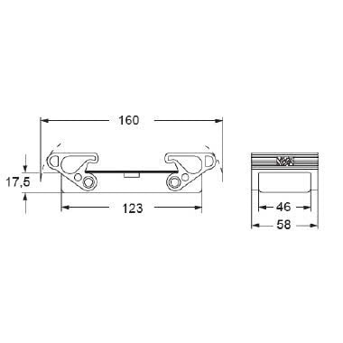 Coperchio, serie T-TYPE, con 2 leve, grandezza '104.27' product photo Photo 02 3XL