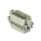 frutto spina, serie CDA, connessione con morsetto a vite, 10 poli + PE, 16 A 250 V 4 kV 3, grandezza '49.16', senza piastrina product photo