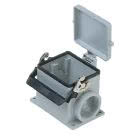 custodia da parete, serie C-TYPE, con 1 leva, ingresso cavo Pg36, grandezza '77.62', con sportello metallico product photo