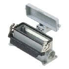 Custodia da parete, serie 830V, con 1 leva, ingresso cavo Pg29, grandezza '104.27', alta, con sportello metallico product photo