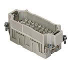 frutto spina, serie CQE, connessione a crimpare, 32 poli + PE, 16 A 500 V 6 kV 3, grandezza '77.27' product photo