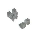 supporti per frutti, con viti e rondelle per messa a terra, kit 2 pezzi product photo