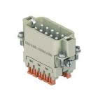 frutto spina, serie CSAH, connessione rapida con morsetto a molla SQUICH®, 10 poli + PE, 16 A 250 V 4 kV 3, grandezza '49.16' product photo