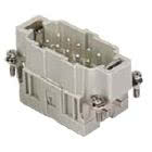 frutto spina, serie CSE, connessione con morsetto a molla, 10 poli + PE, 16 A 500 V 6 kV 3, grandezza '57.27' product photo